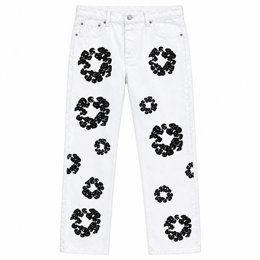 デニムティアーズ ホワイトパンツ